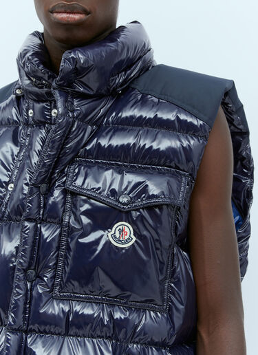 Moncler Karakorum 카라코람 립스톱 다운 재킷 네이비 mnk0154003