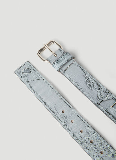 Diesel B-트럼프 벨트 Light Blue dsl0152023