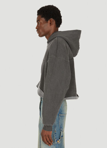 Ottolinger Draped Hooded Sweatshirt Grey ott0350002