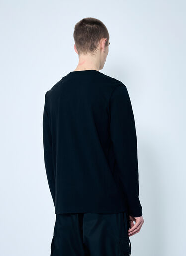 Moncler ロゴプリントロングスリーブTシャツ ブラック mon0159045