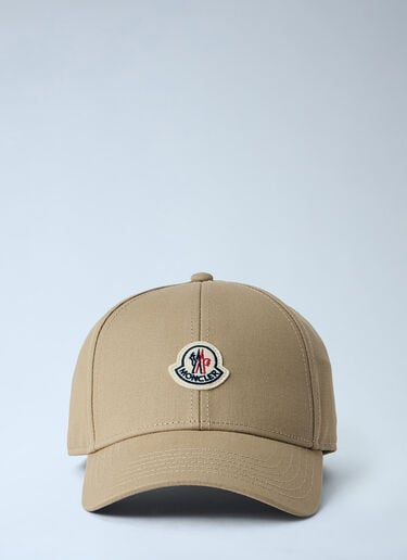 Moncler Baseball Logo Cap Beige mon0164021