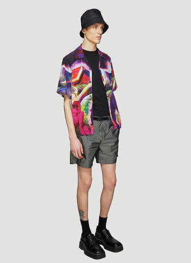 Prada Pack of Three T-Shirts Black pra0135017
