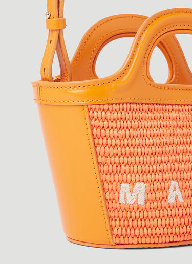 Marni Tropicalia Micro Bucket Shoulder Bag Orange mni0252025