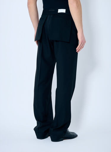 MM6 Maison Margiela 精裁长裤 黑色 mmm0159006