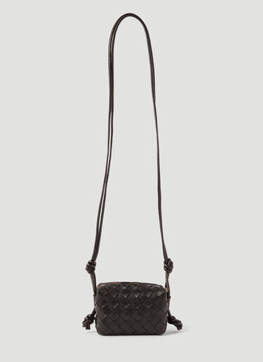 Bottega Veneta Loop Intrecciato Leather Crossbody Bag