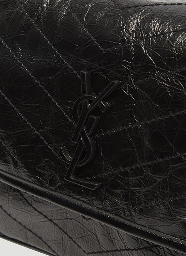 Saint Laurent Vintage Leather Niki Bag Black sla0236019
