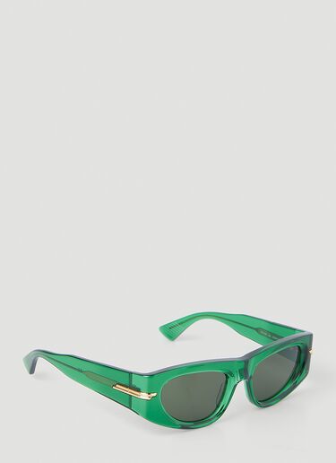 Bottega Veneta BV1144s Cat Eye Sunglasses Green bov0348006