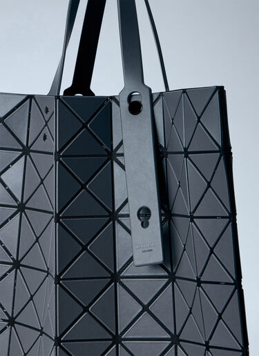 LN-CC® - Bao Bao Issey Miyake: Prims Gloss Tote Bag - Dark Grey Bao Bao Issey Miyake Prims Gloss Tote Bag Dark Grey bao0366030