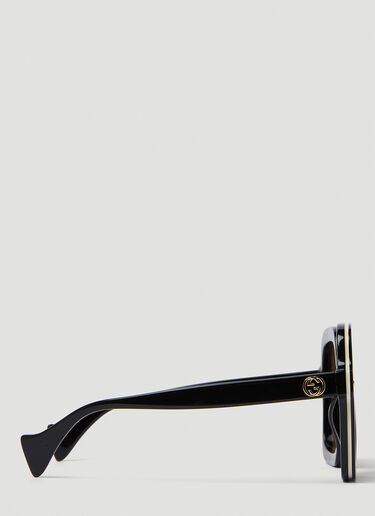 Gucci GG1241S Oversized Square Sunglasses Black guc0250256