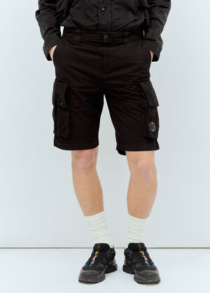 Our Legacy Twill Cargo Shorts Orange our0157015