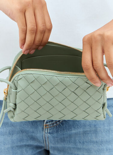 Bottega Veneta Intrecciato Concert Pouch Green bov0257069