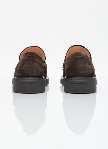 Harris Suede Loafers Gianvito Rossi Harris Suede Loafers Brown gia0255013