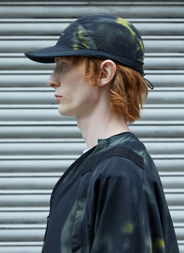 Massimo Osti Studio 徽标印花棒球帽 黑色 mao0158023
