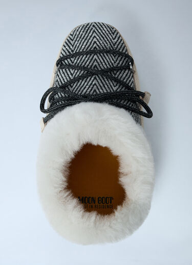 Moon Boot x GUEST IN RESIDENCE EVX Chalet Mules White mbg0364004