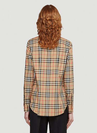 Burberry 빈티지 체크 셔츠 베이지 bur0243024