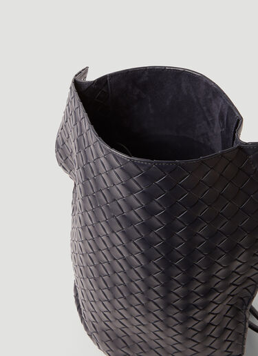 Bottega Veneta Medium Knot Bucket Tote Bag Black bov0151099