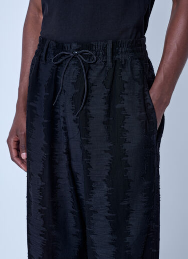 LN-CC® - Y-3: Deco Stitch Track Pants - Black Y-3 Deco Stitch Track Pants Black yyy0165030