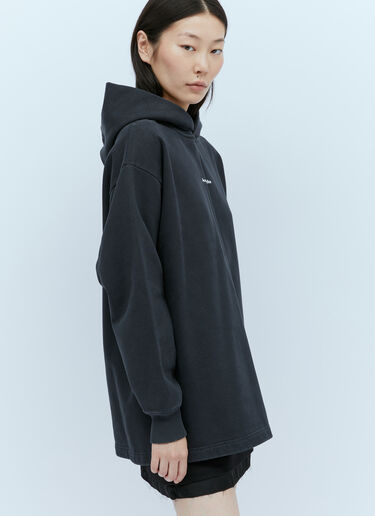 Acne Studios Fikka Stamp Hooded Sweatshirt Black acn0244026