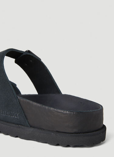 Birkenstock 1774 마야리 스웨이드 샌들 블랙 brs0254004