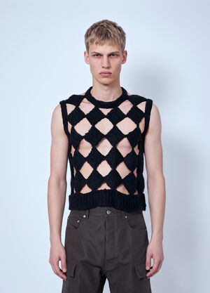 Rick Owens Sarutanya Tank Top Black ric0166010