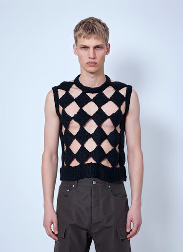 Rick Owens Sarutanya Tank Top Black ric0166010