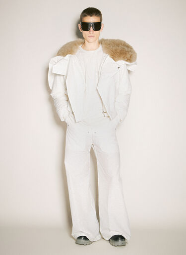 Moncler x Rick Owens Belas Drawstring Pants White mcs0358011