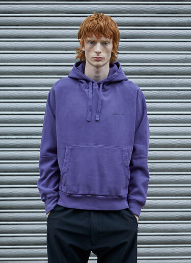 Massimo Osti Studio 徽标连帽运动衫  紫色 mao0158035