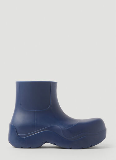Bottega Veneta Puddle Boots Blue bov0151046