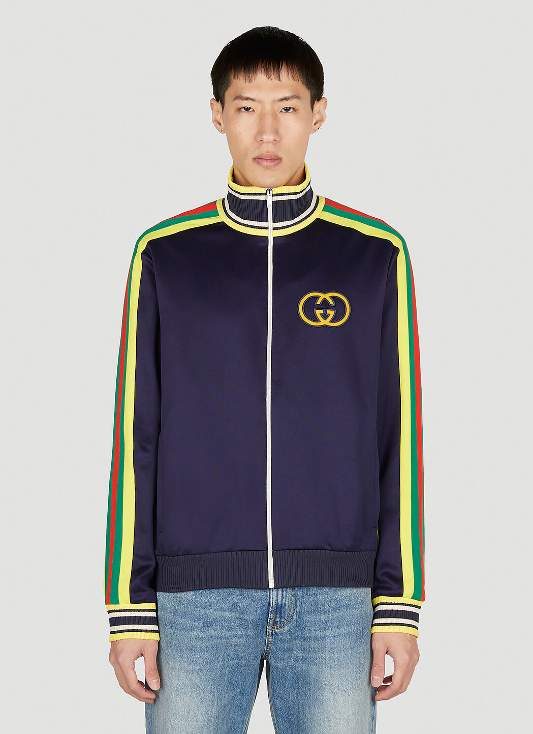 Gucci logo track jacket outlet