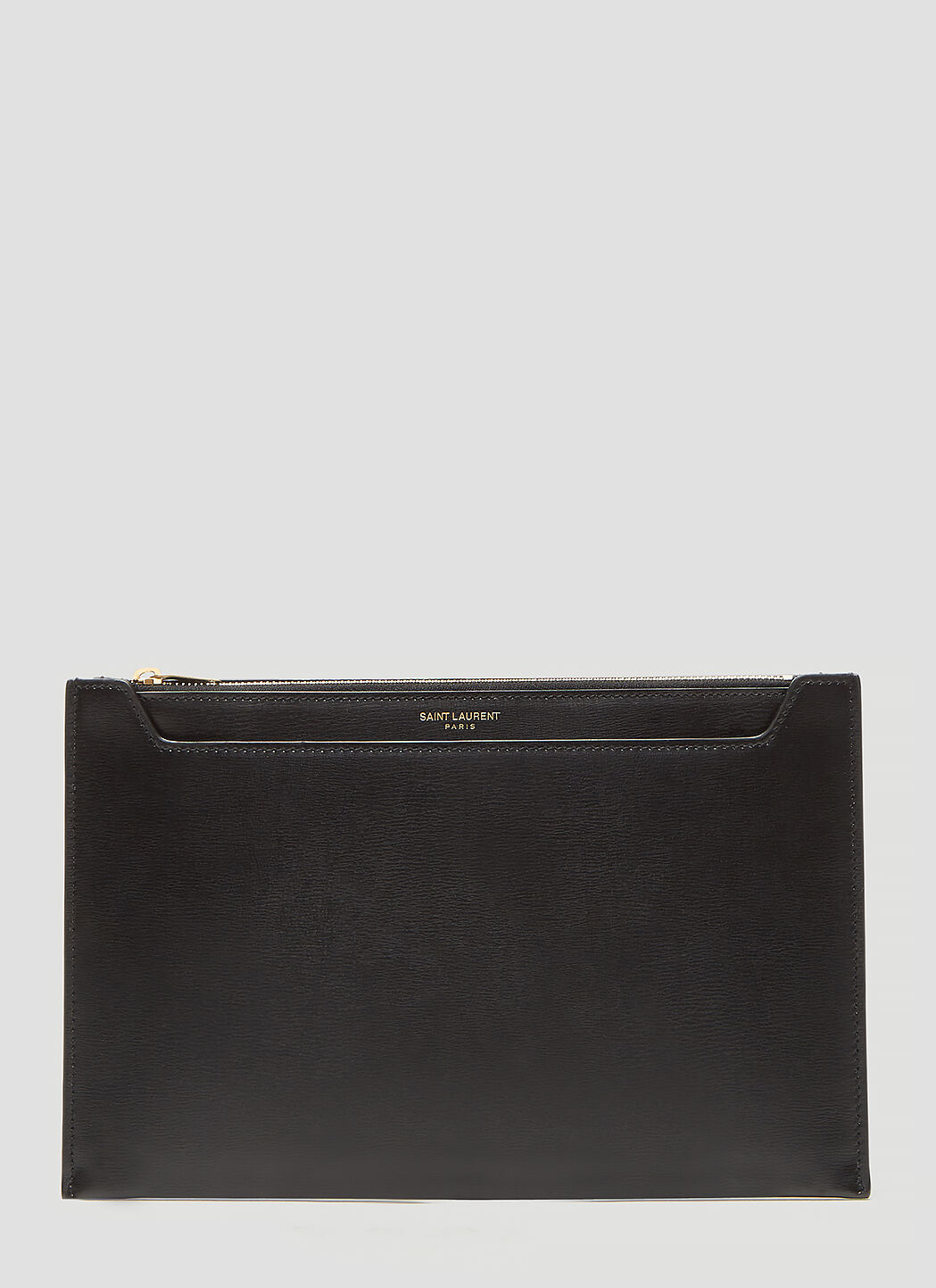 Black leather sales pouch