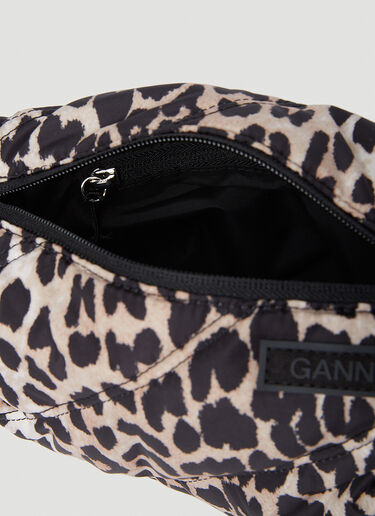 Quilted Small Shoulder Bag GANNI Quilted Small Shoulder Bag Brown gan0253032