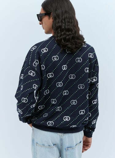 Gucci Crystal Logo Sweatshirt Black guc0154016