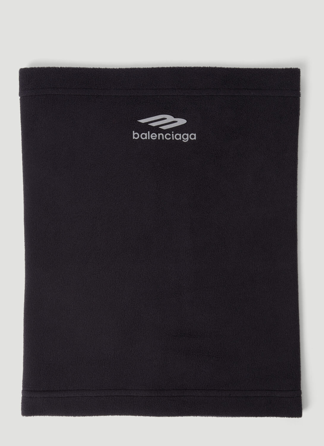 Balenciaga 3 B Sports Icon Neck Scarf In Black