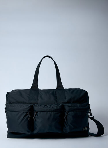Porter-Yoshida & Co Force 2Way Nylon Duffle Bag Black por0360003