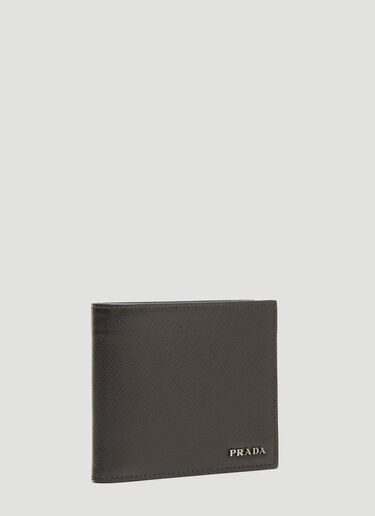 Prada Saffiano Leather Wallet Black pra0134043