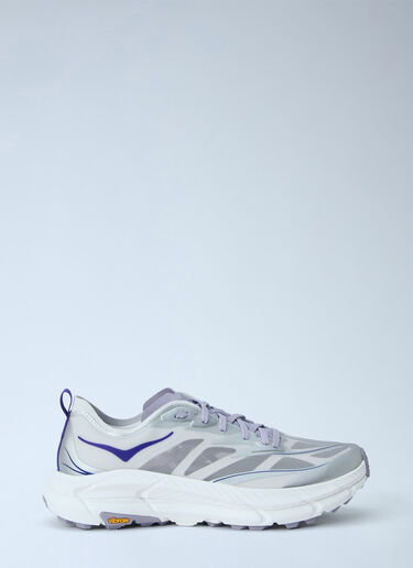 LN-CC® - HOKA: Mafate Speed 4 Lite Sneakers - Silver HOKA Mafate Speed 4 Lite Sneakers Silver hok0265005