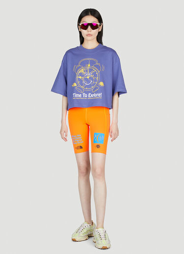 The North Face x Online Ceramics 机车短裤 橙色 tnf0252052