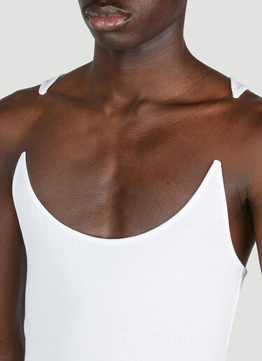 Y/Project Invisible Strap Top White ypr0152003