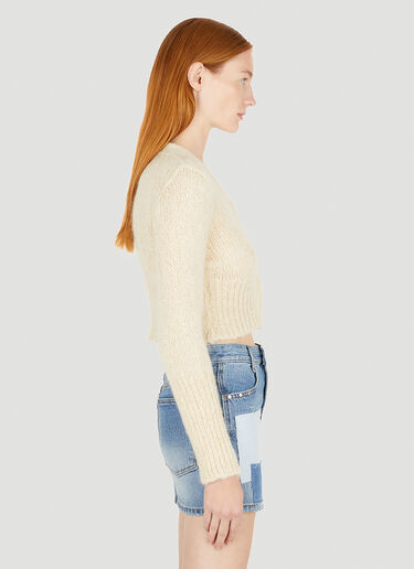 TheOpen Product Brushed Cardigan Beige top0250005
