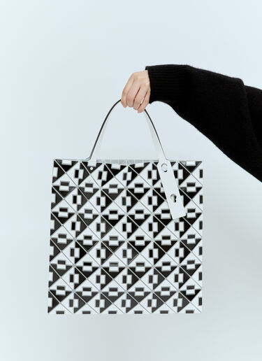 Bao Bao Issey Miyake コネクトトートバッグ  ホワイト bao0256001