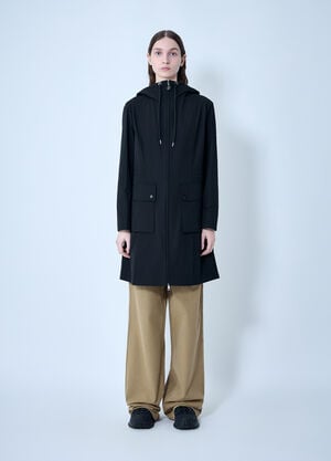 Moncler Laerte Long Parka  Black mon0263025