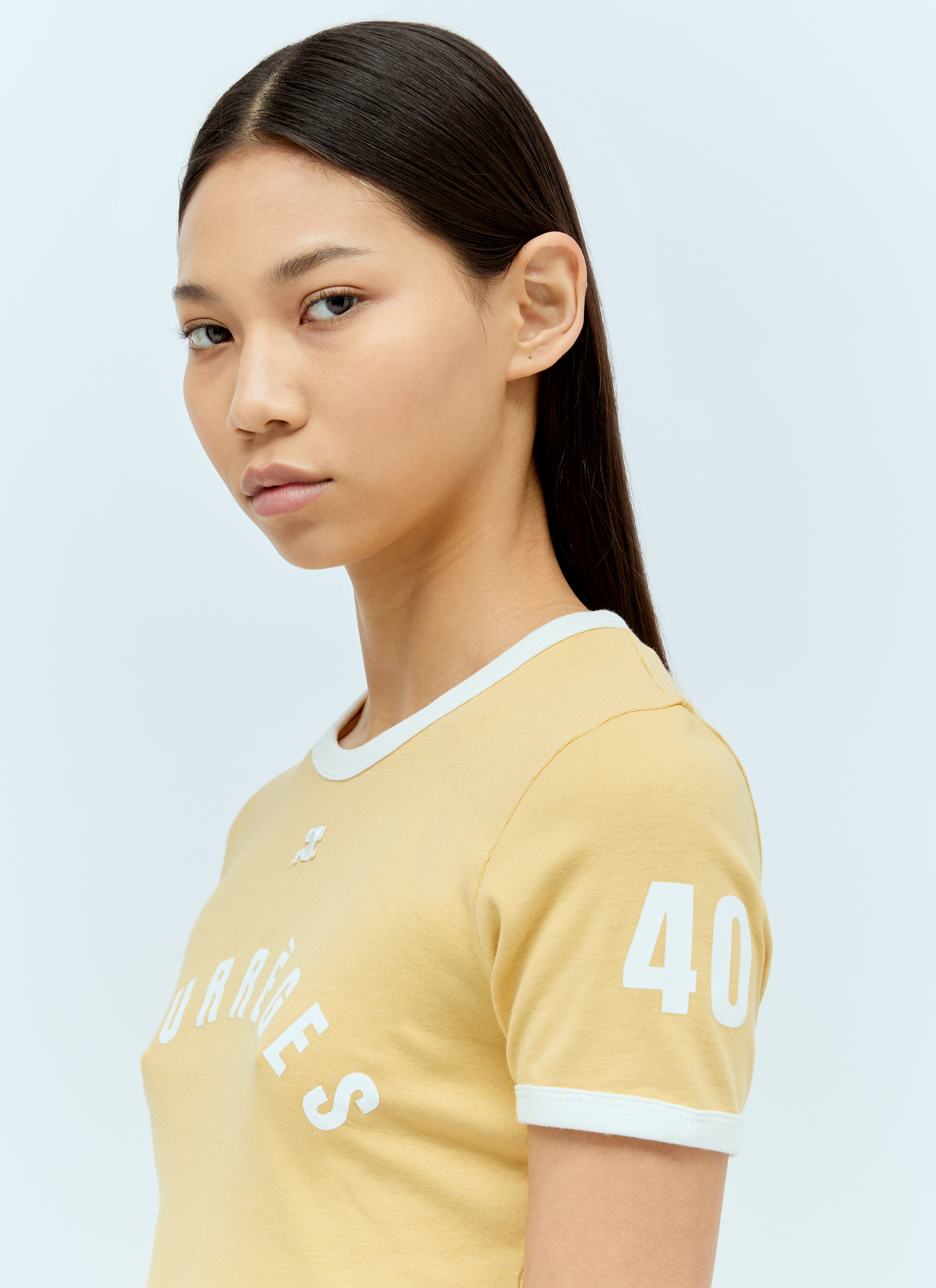 Top COURRÈGES Woman color Yellow