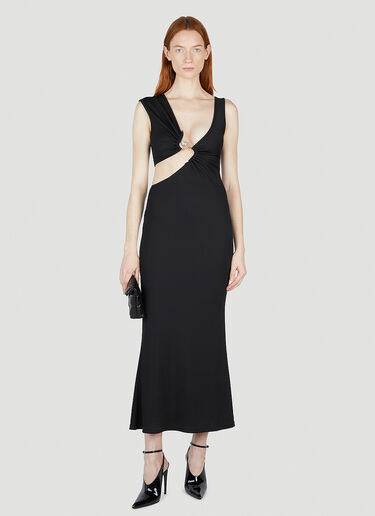 Christopher Esber Serpentine Dress Black chr0252003