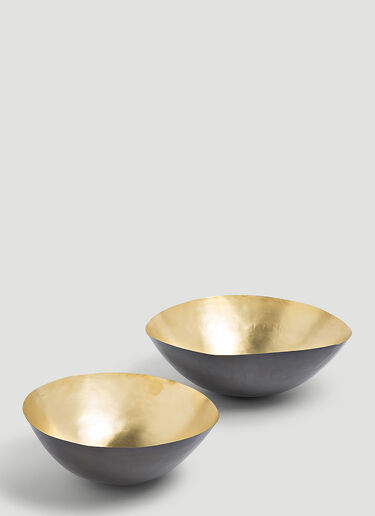 Tom Dixon Large Form Deep Bowl Set Gold wps0638037