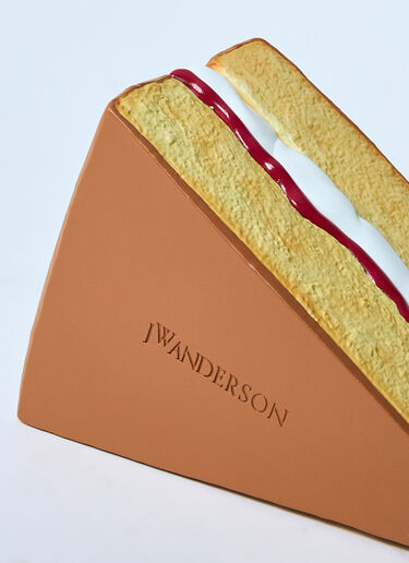 JW Anderson Victoria Sponge Clutch Brown jwa0259010