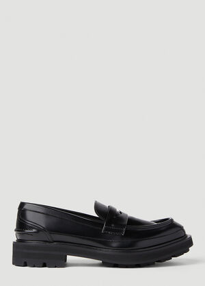 Alexander McQueen Tread Loafers Black amq0152002