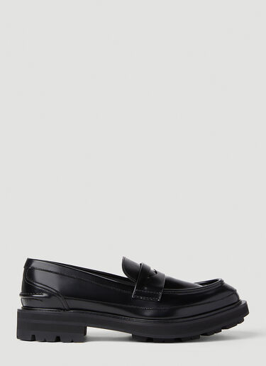 Alexander McQueen Tread 乐福鞋 黑色 amq0152023