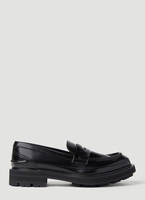 Alexander McQueen Tread Loafers Black amq0152009