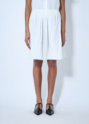 Jean Paul Gaultier Logo Patch Skirt Black jpg0260008