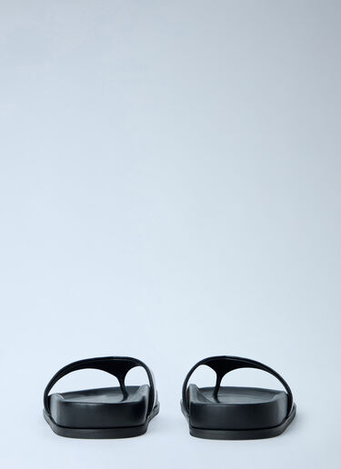 Toteme Swift Naplack Sandals Black tot0265023